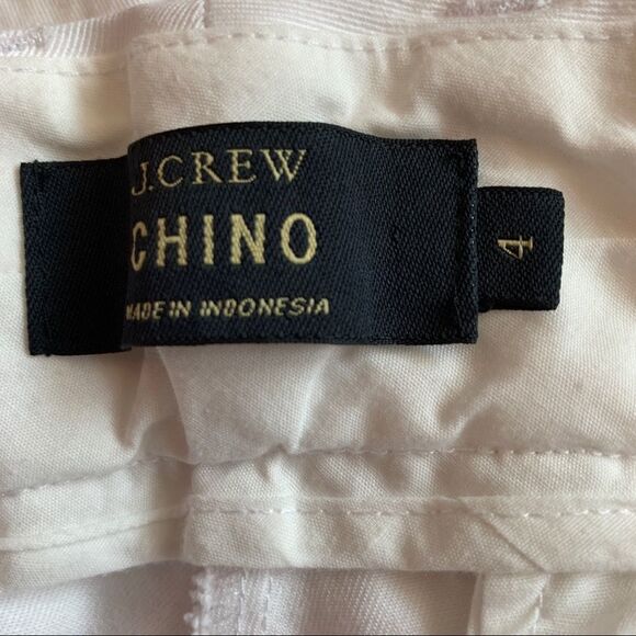 J.CREW white chino shorts size 4 - Picture 7 of 8